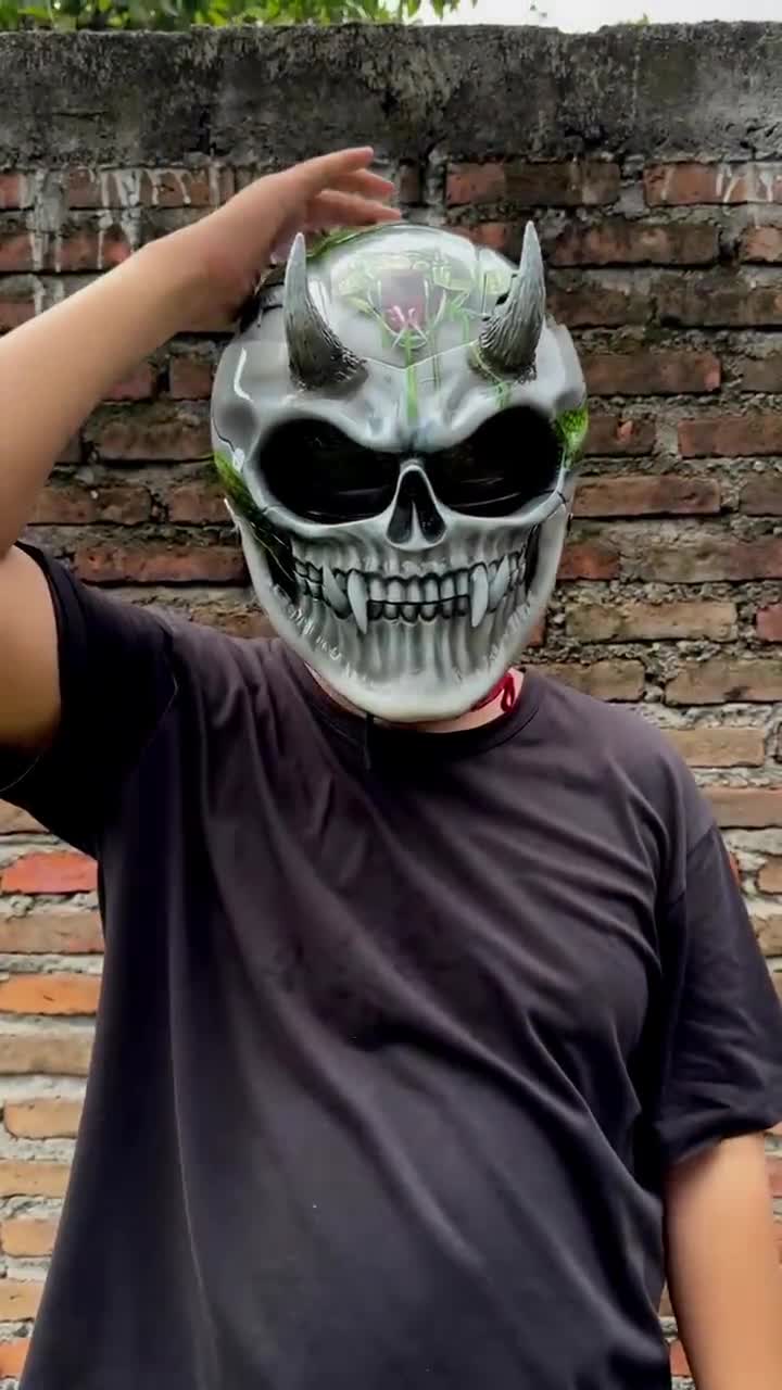 Viper Skull Motorcycle Helmet Custom DOT and ECE Approved - Etsy