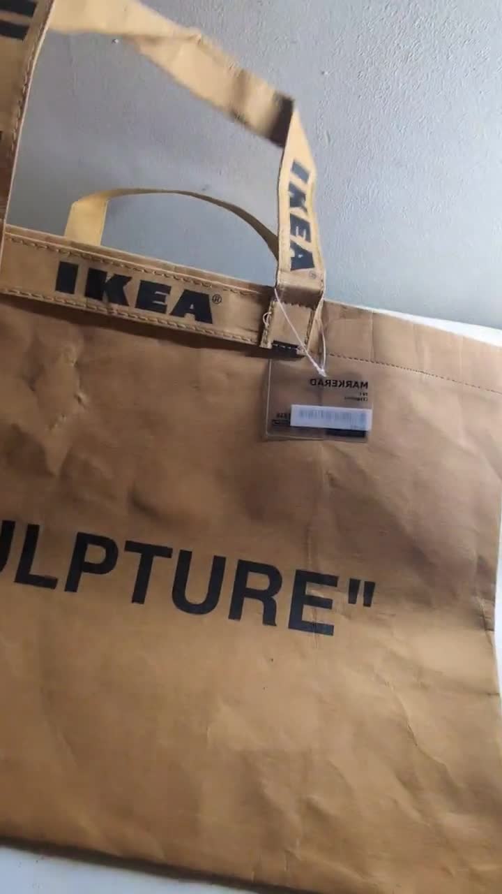 IKEA X ヴァージル・アブロー オフホワイト「スカルプチャー」XL