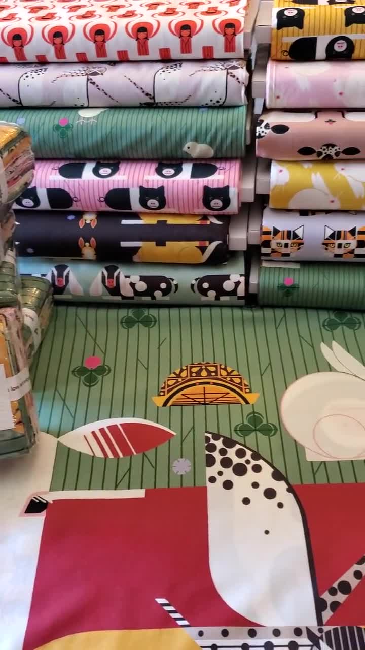 Harvest Volume 2 Fat Quarter Bundle (12 PC) retailer - Charlie Harper - GOTS Organic Cotton