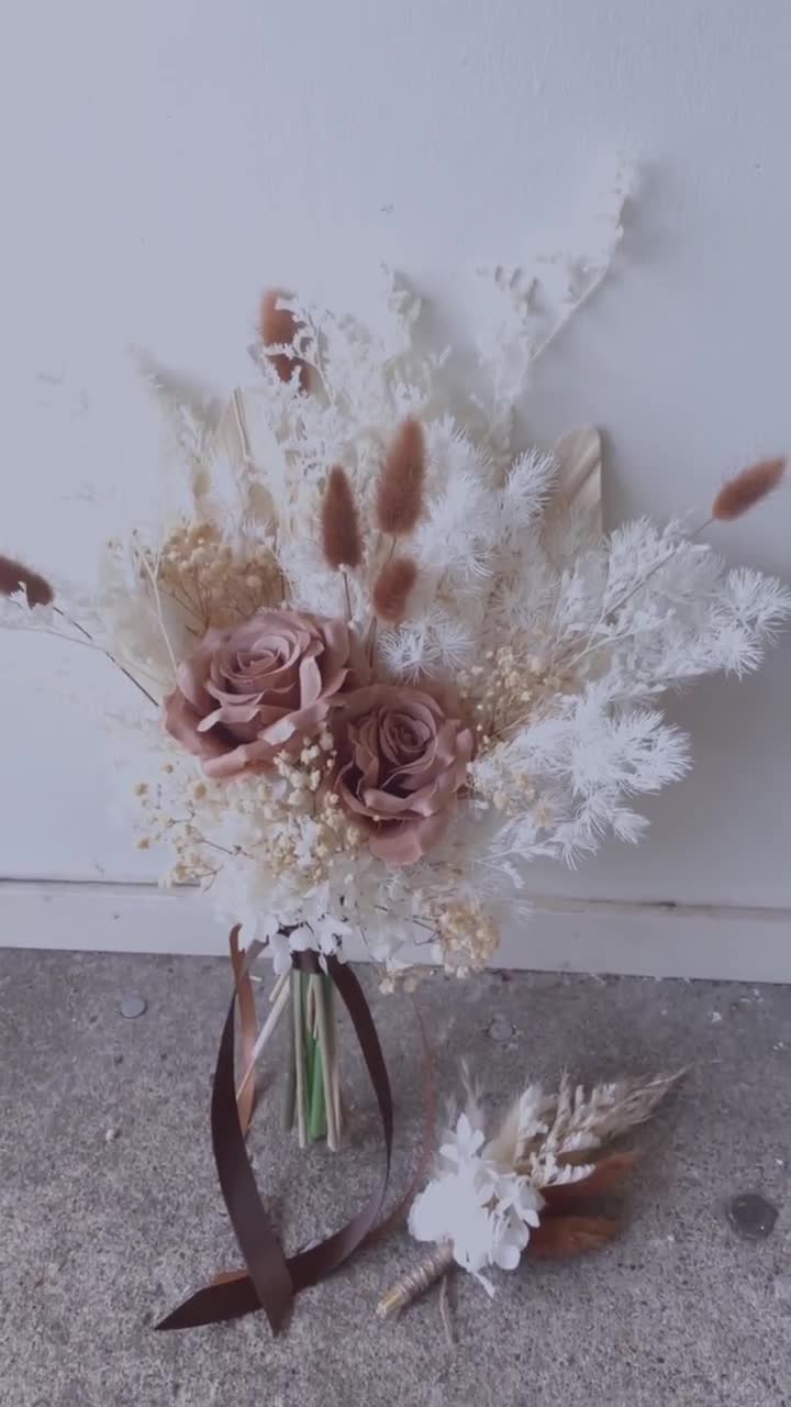 Everlasting Dried Bouquet Carmel Florist: Crown and Cloth