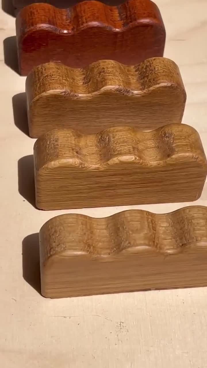 Wavy oak furniture knob video poster