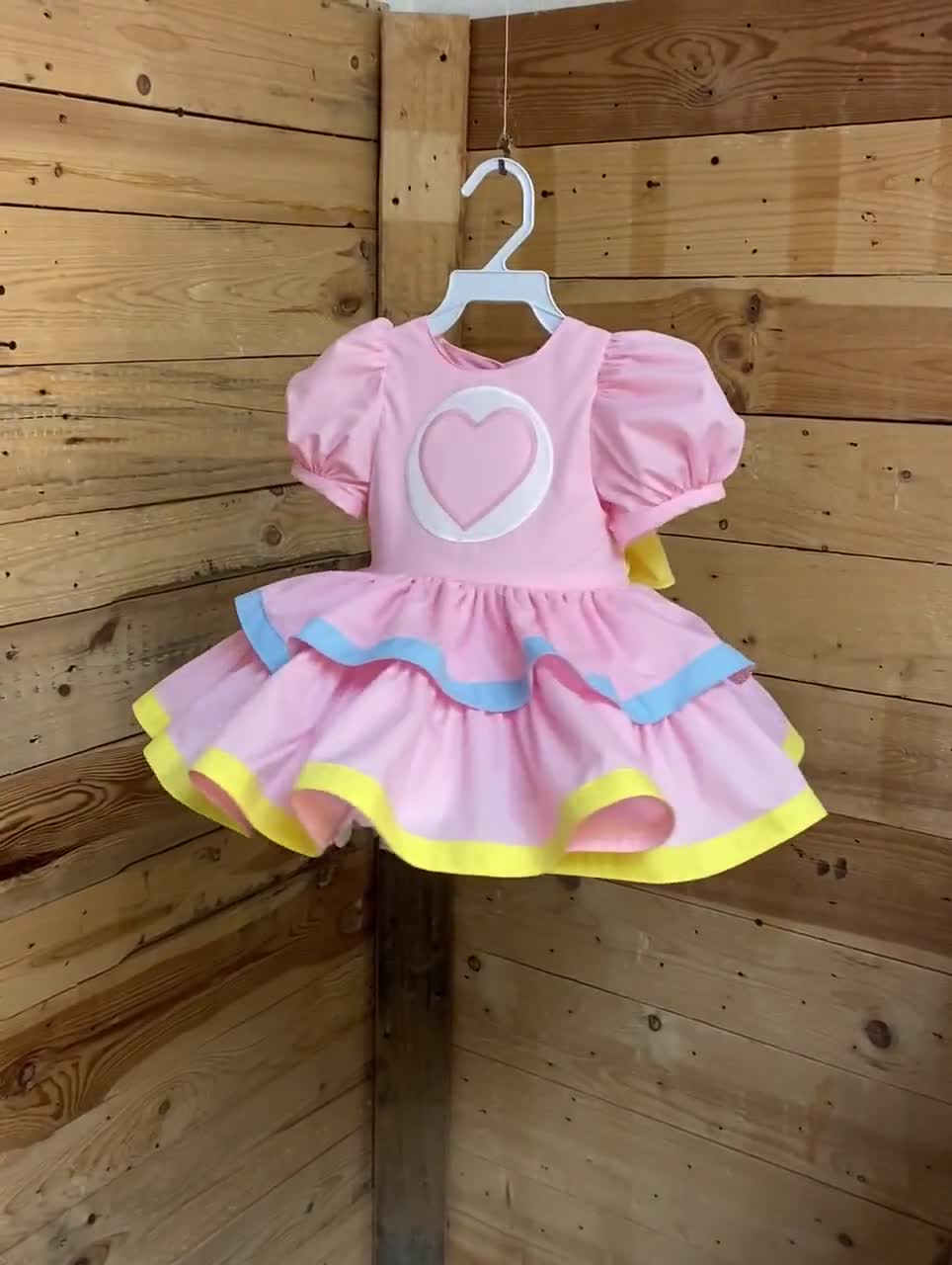 Plim Plim Baby Costume: Pink Heart Birthday Dress video poster