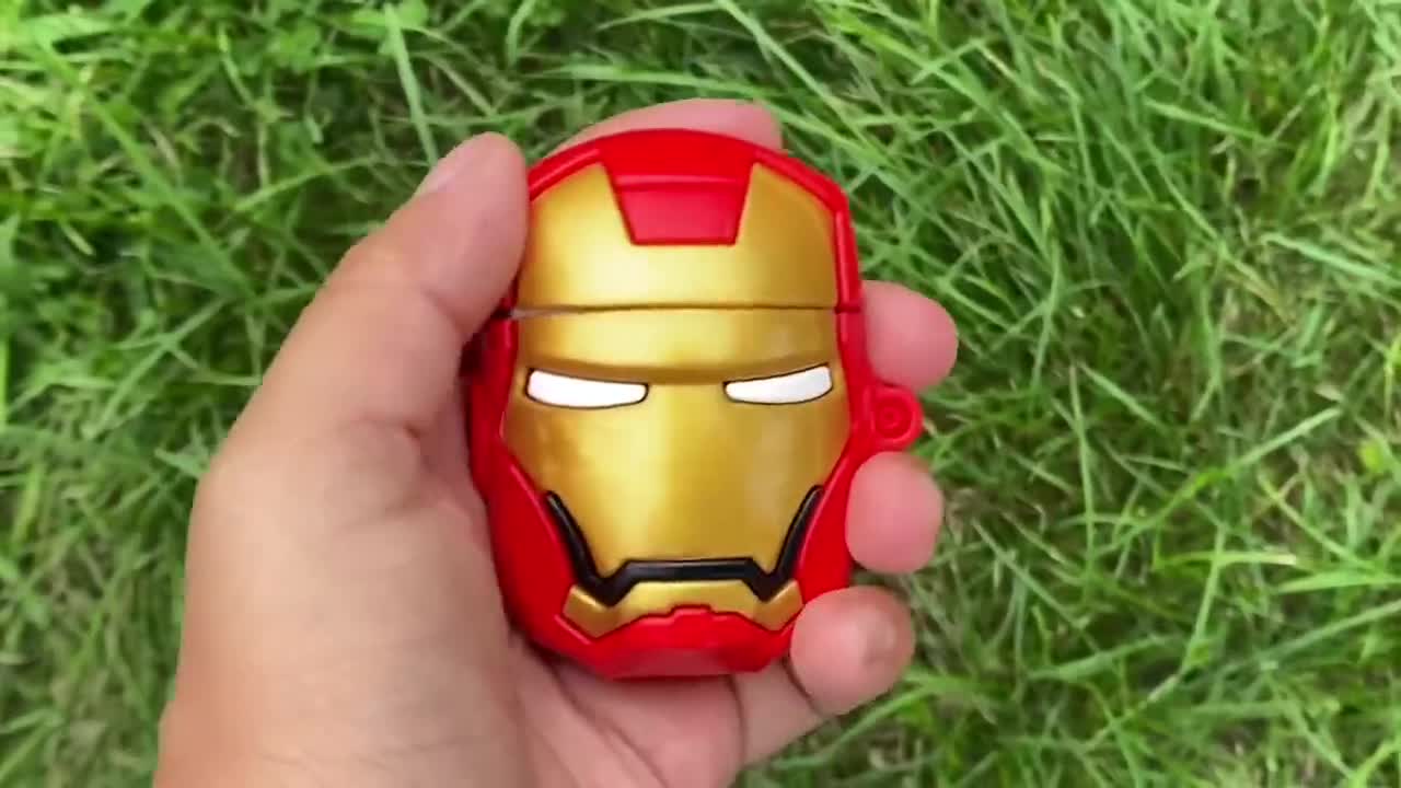 Iron Man Inspired AirPod Case | Stylish Airpodcase | Wireless