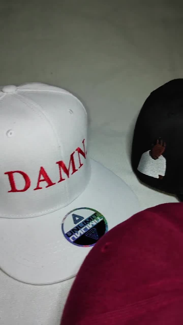 Kendrick Lamar- Damn. / Embroidered Baseball Cap / Snapback Album