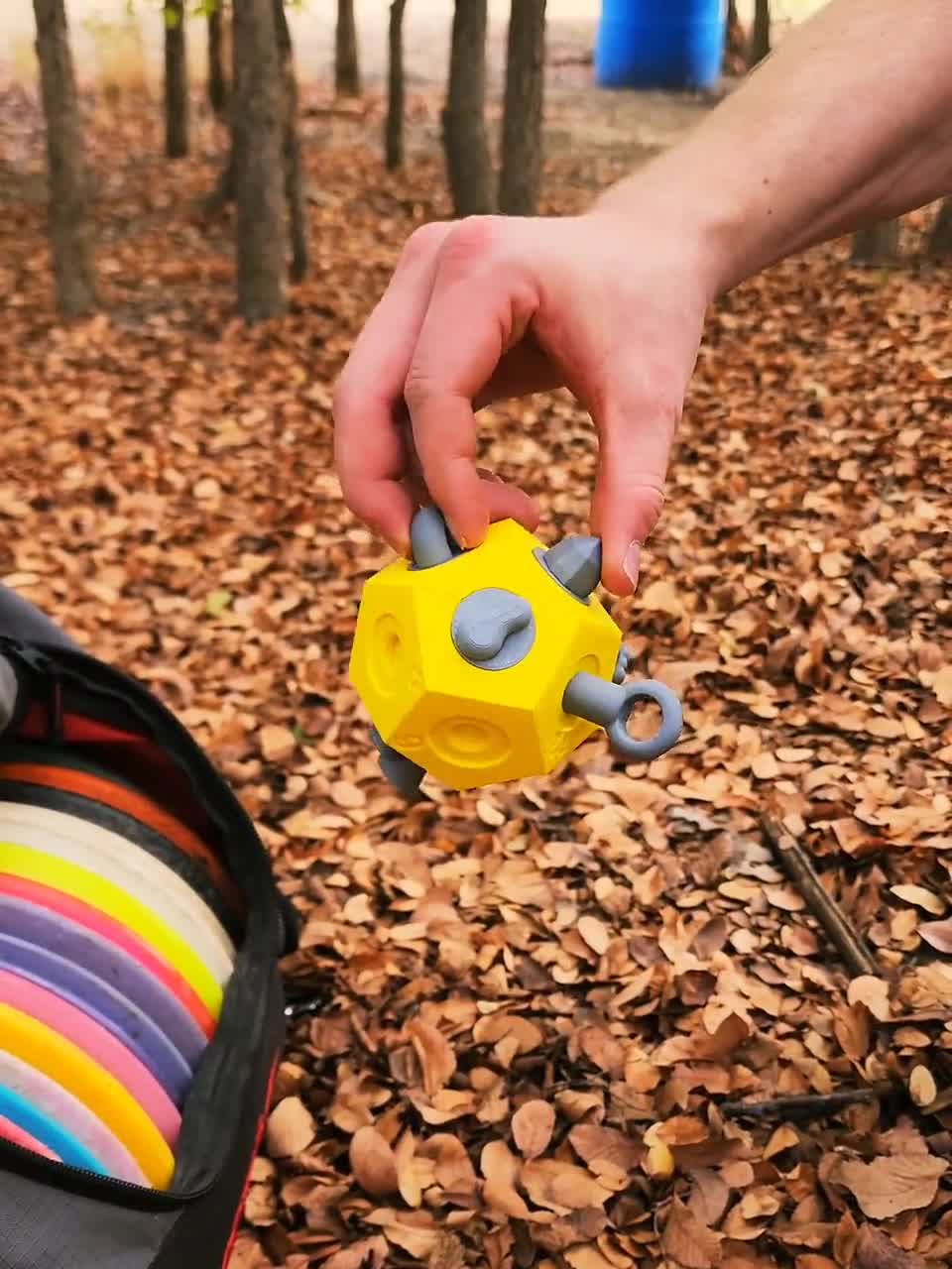 3D Printed Physical Therapy Game finger Dex Finger Bouldering Ball