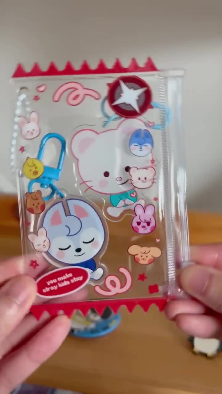 SKZ SKZOO Mini-pouch | Stray Kids Photocard Holder - Etsy