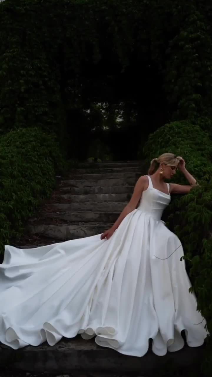 chinese dress ladies Casablanca Bridal 2496 Size 16 Ivory Long Sheer Beaded Wedding Dress Strapless Boho Gown A Line main image 0