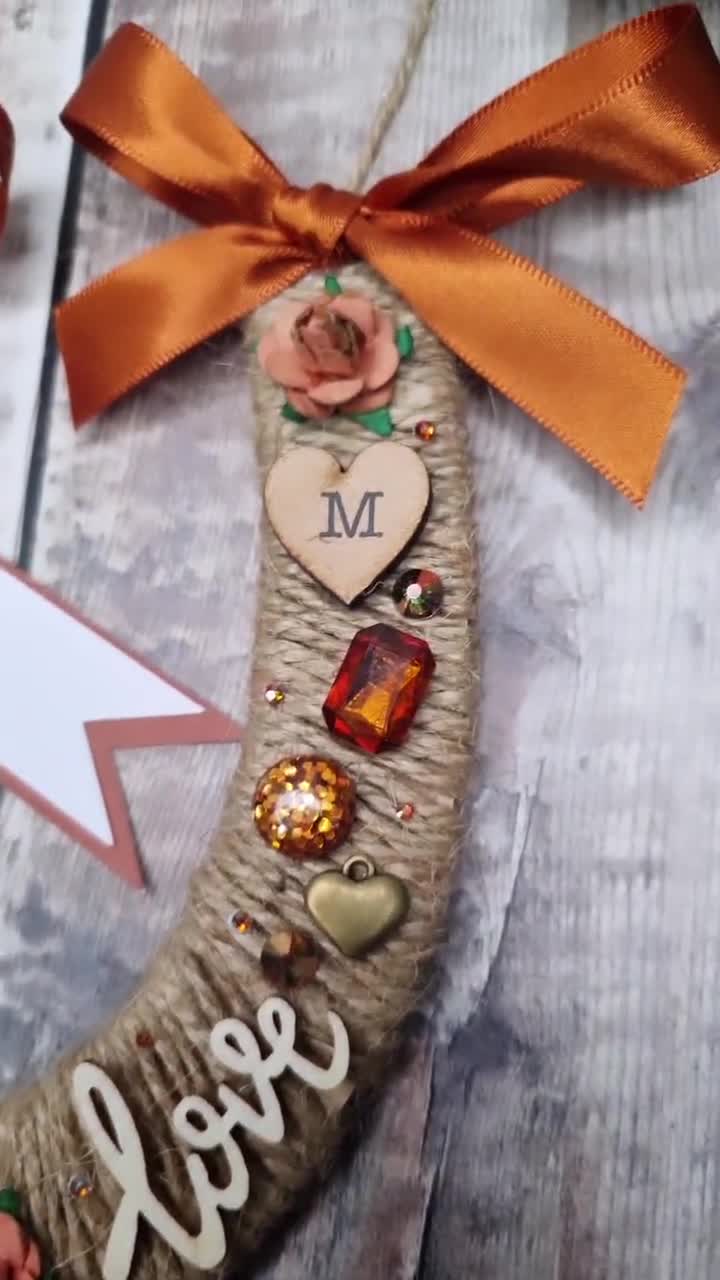 Herradura de Boda de Buena Suerte Personalizada Decoración de Bodas de la  Suerte Herradura para Novia -  España