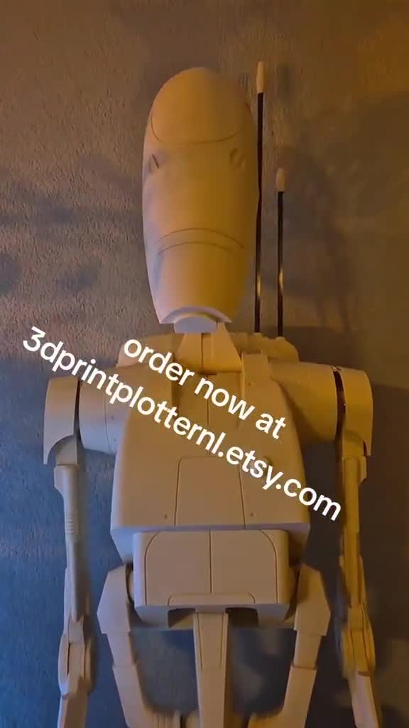 等身大マルチカラーベージュB1バトルドロイド（スターウォーズに