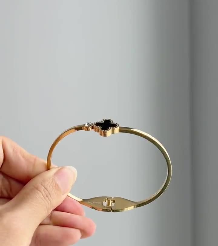 Glass Bangle - clear - Mame Kurogouchi