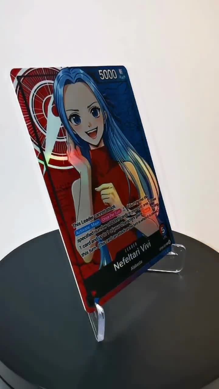 Vivi Custom Leader OP04 – Karte One Piece Custom - Hyper-gloss