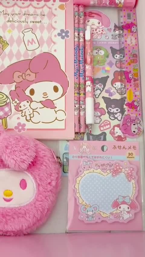 激レア　希少　My Melody システムノート ピンク My Melody Ruled Notebook