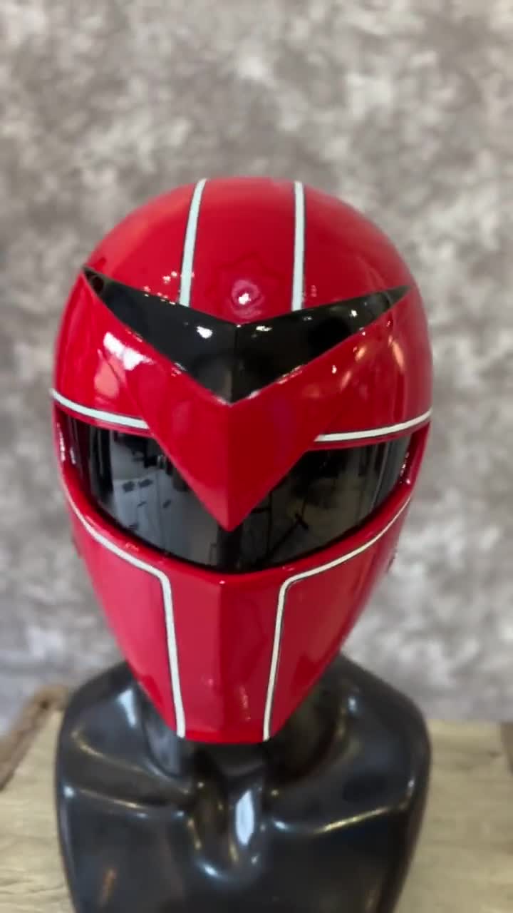 マスクマンレッドヘルメット/戦隊マスク - Etsy 日本