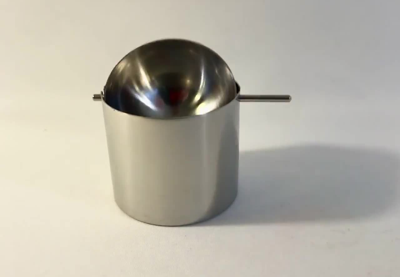 stelton 18/8 ステルトン　ステンレス　回転式　灰皿　デンマーク stelton 18/8 ステルトン ステンレス 回転式 灰皿 デンマーク
