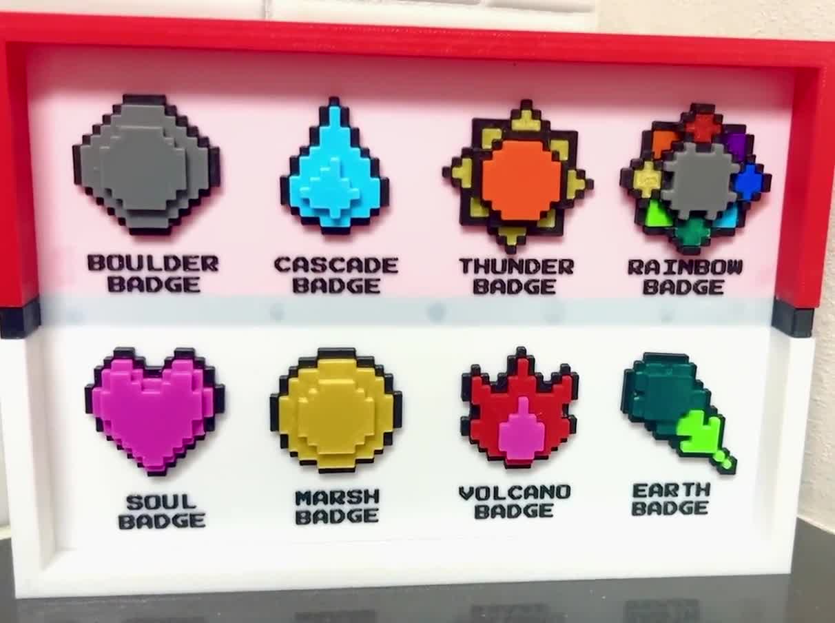 ポケモン カントー インディゴリーグ ジムバッジ | コレクションや