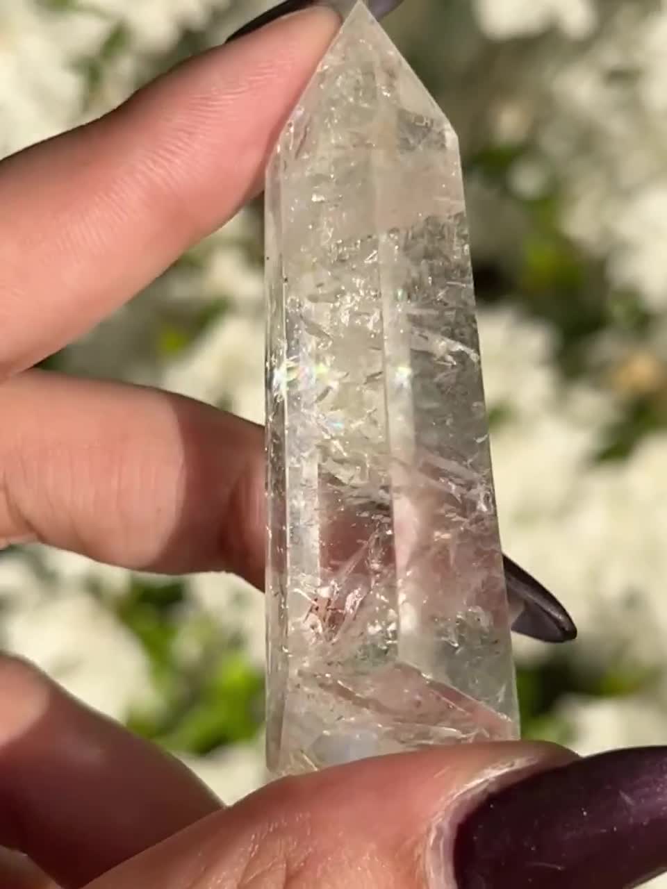 クリアクォーツタワー - Etsy 日本