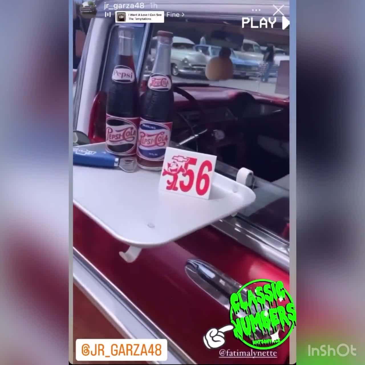 Carl's Jr Felix 1 Chevrolet Chevy or Impala Classic Lowrider Dash