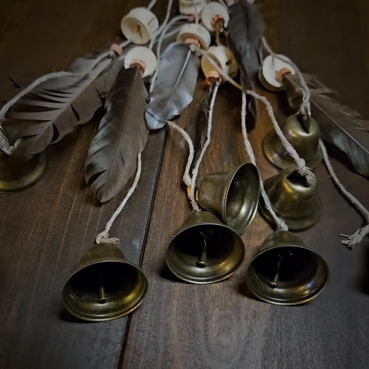 Handmade Witch Bells for Door Protection, Witches Bells for Door 