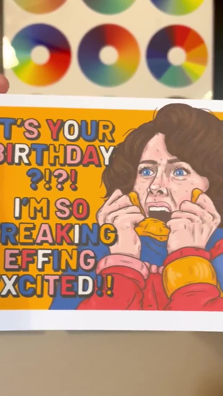 Kristen Wiig | SNL | Surprise Party | Birthday Card