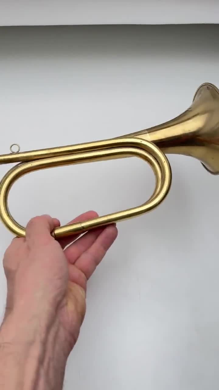 ancien embout Vintage Bell sonnette clairon trompette marque déposé | eBay