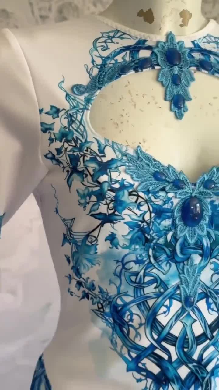 celtic blue wedding dress Mo Chroí Wedding Dress Large main image 1