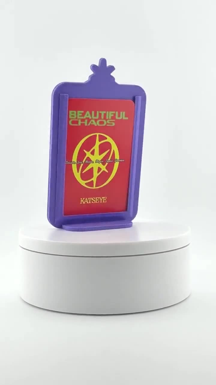 KATSEYE Photocard Stand | Kpop Eyekon Fan Gift Merch, Collector