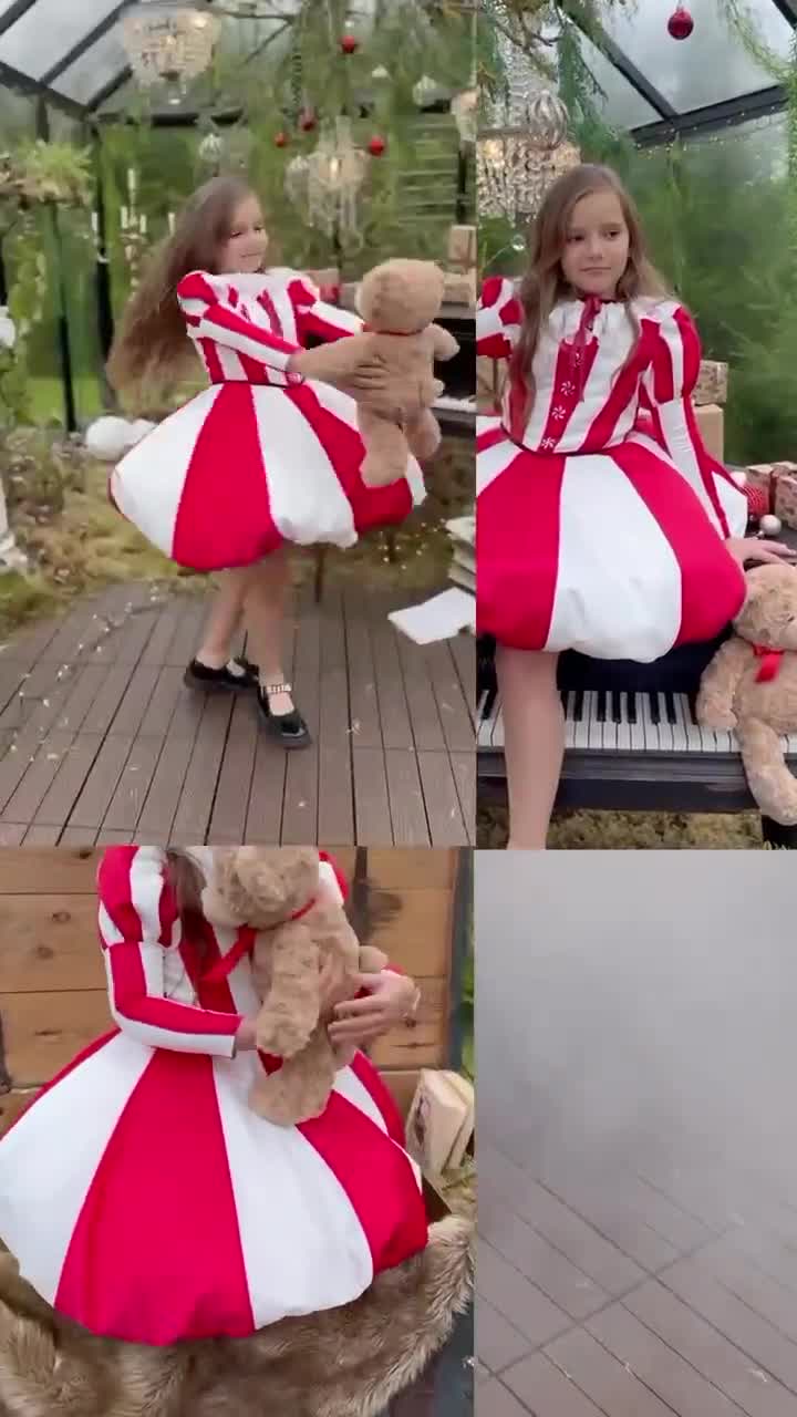 Felpa con stampa - Beige/bastoncini di zucchero - BAMBINO | H&M IT