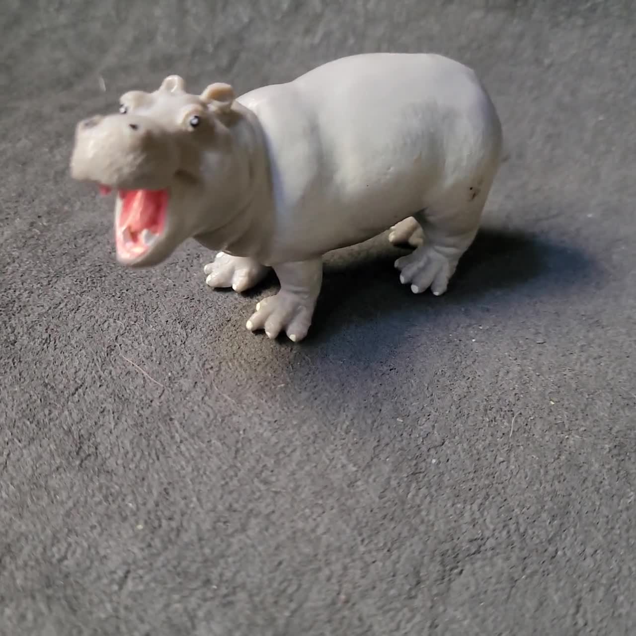Safari Ltd 1996 Hippopotamus PVC Toy Figure - Etsy