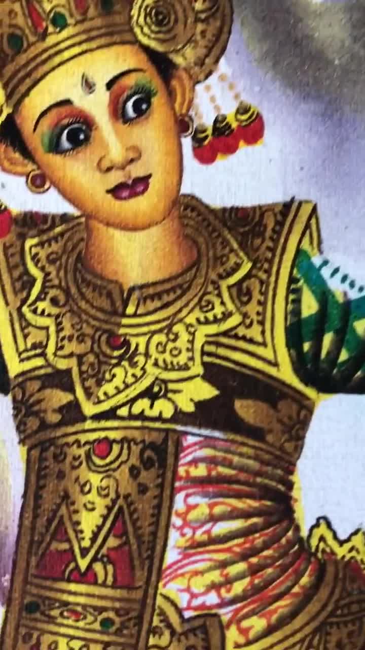 バリ島の伝統的な手描き絵画 バリ島伝統体験】手描きバティックの魅力に感動！Phalam Batik工房見学