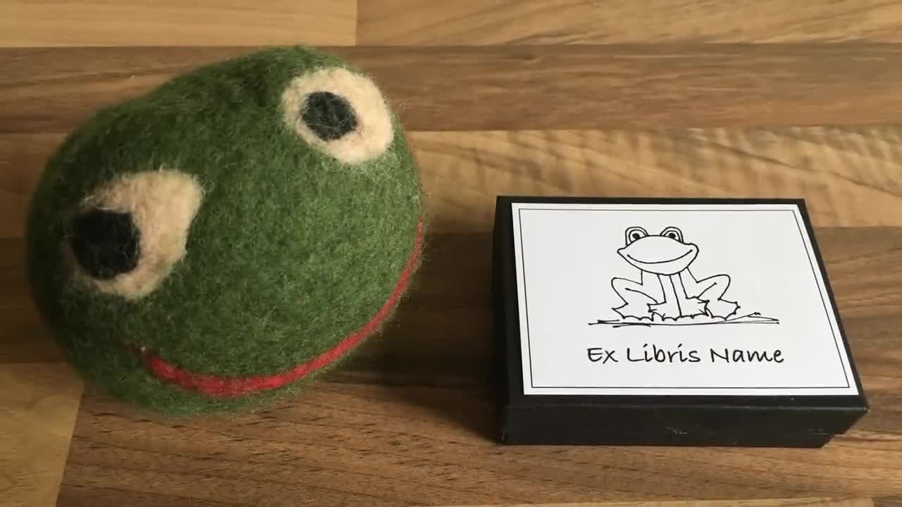 Regali per lutto, 25 adesivi per libri personalizzati Regali in ricordo di Raven video poster