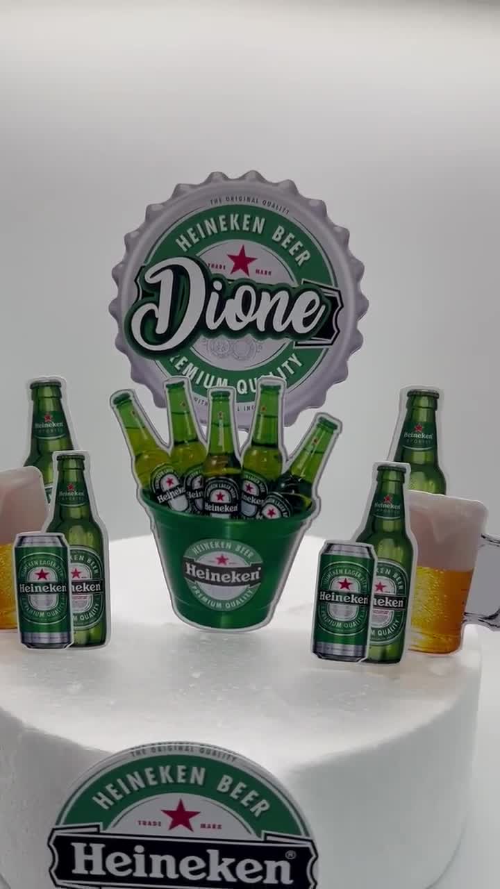 Adorno para tarta de cerveza - Decoración para fiestas de cerveza video poster