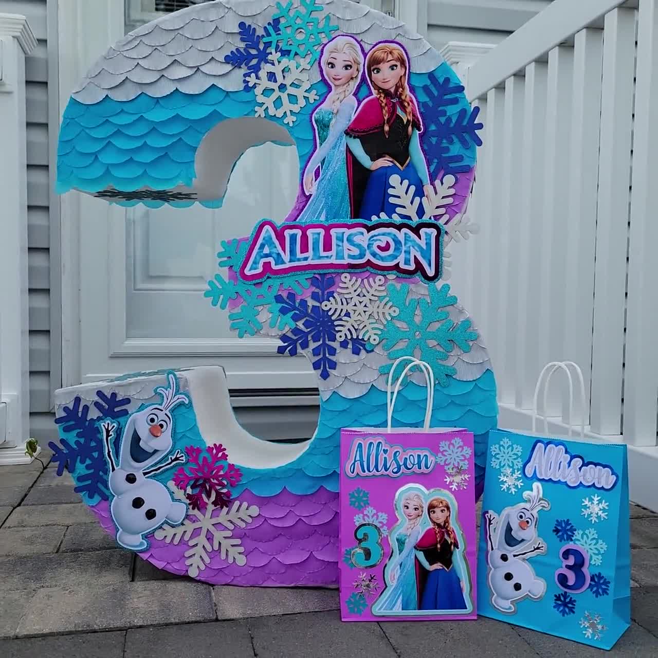 Bolsas de dulces Frozen, Elsa y Anna video poster