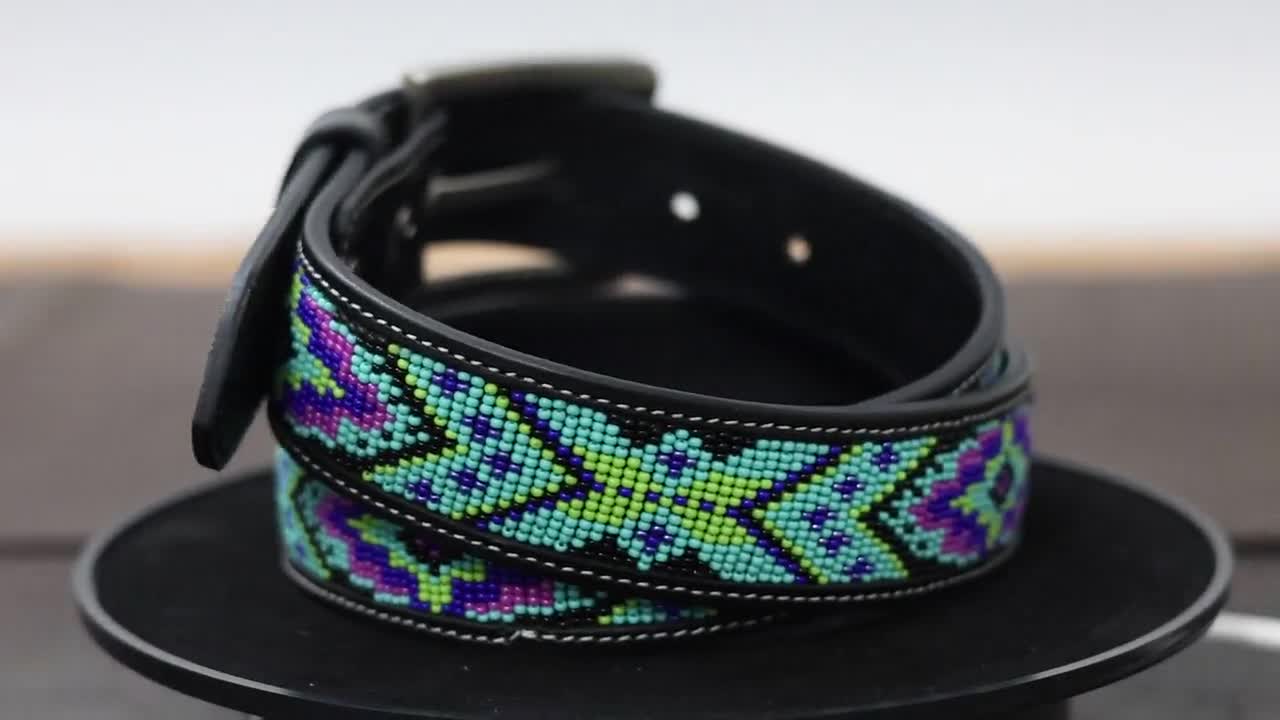 Cintura Western Pool's Con Decorazioni E Perline Pool's | Cinture - Foto 4