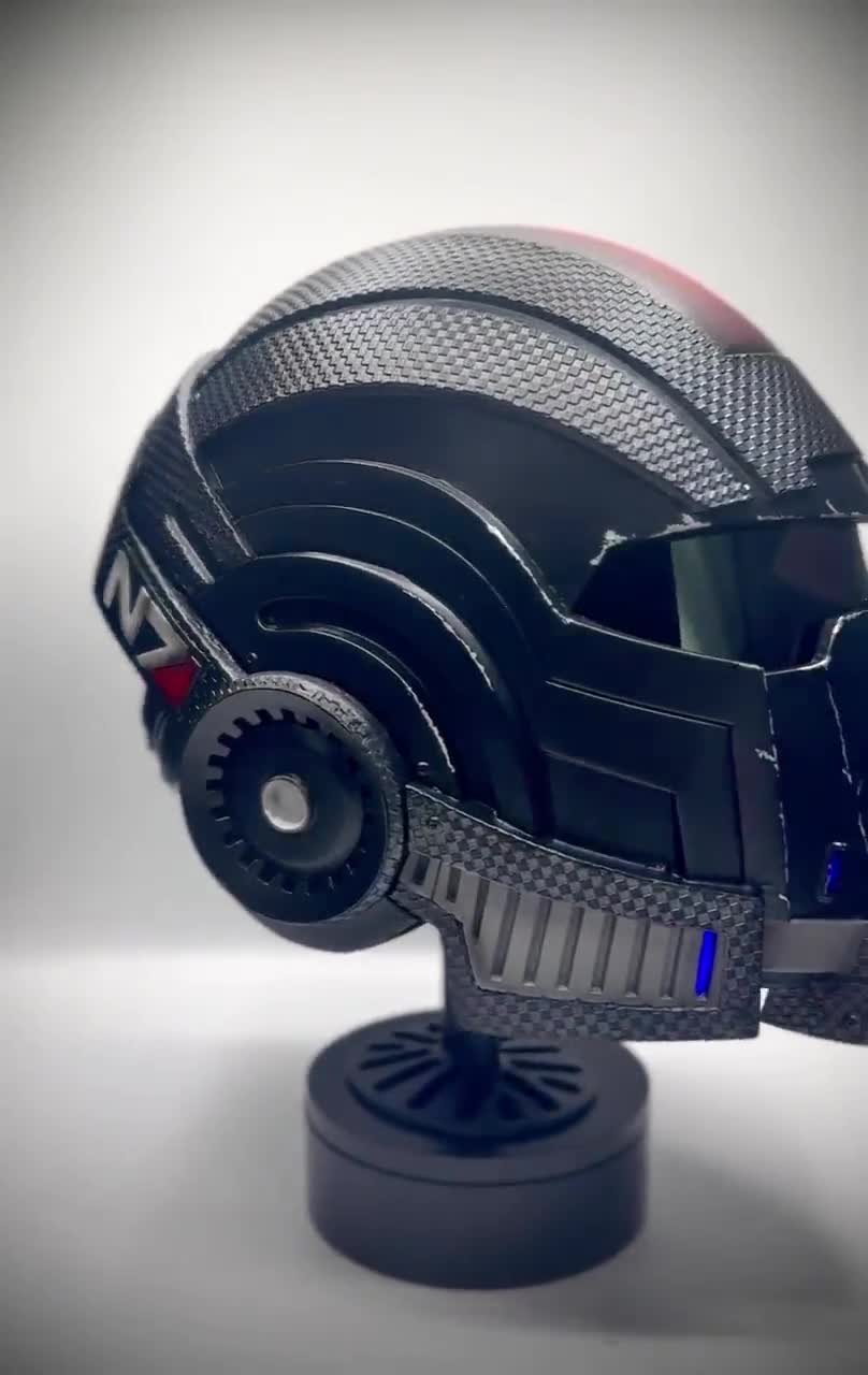 Mass Effect N7 Breather Cosplay Helmet Remote Control - Etsy