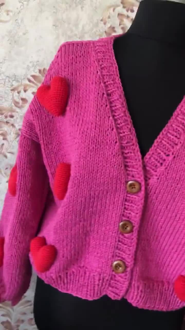 【KOOLOSET】Heart to Heart Handmade Knit Heart to Heart Handmade Knit (1color) - kooloset