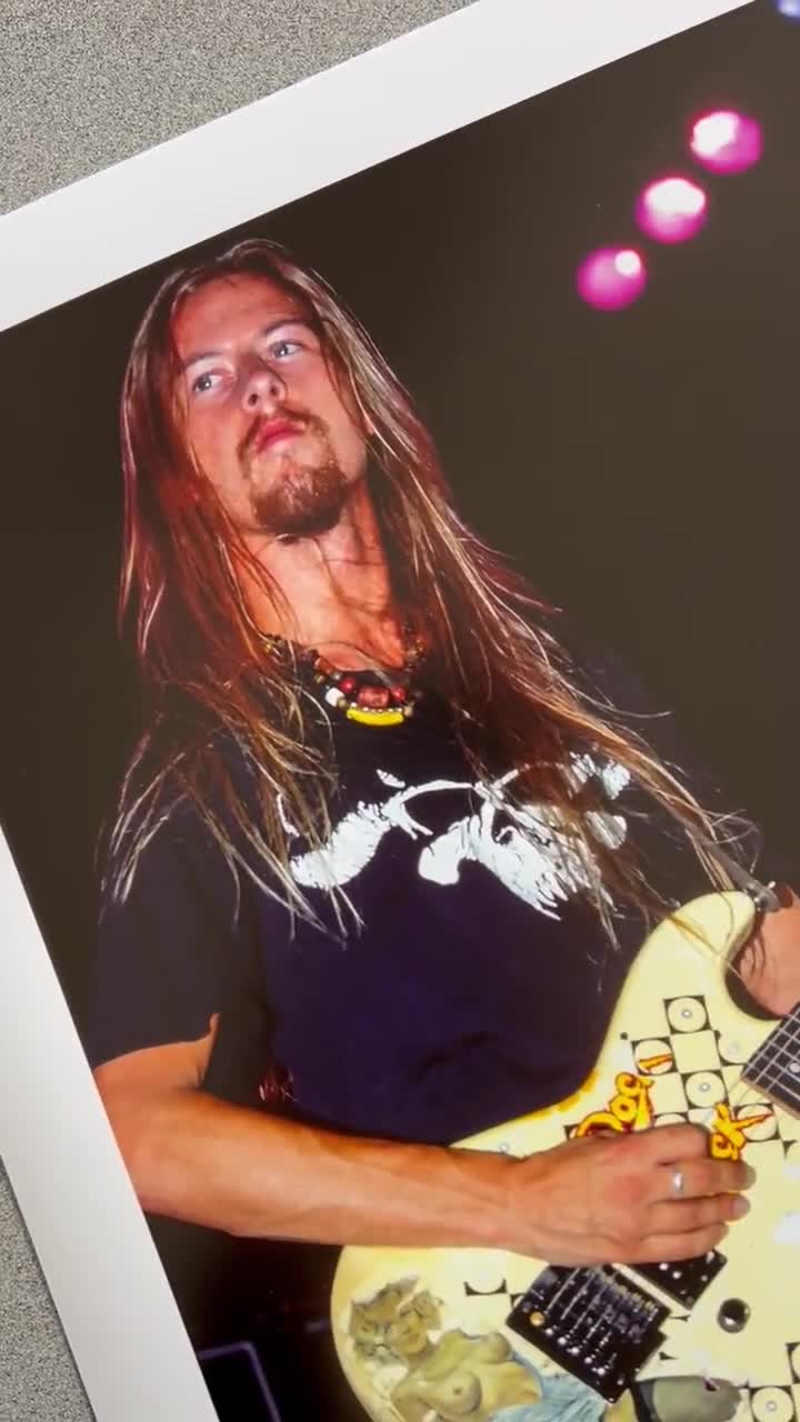 1991 Jerry Cantrell Alice in Chains High Quality Fine Art