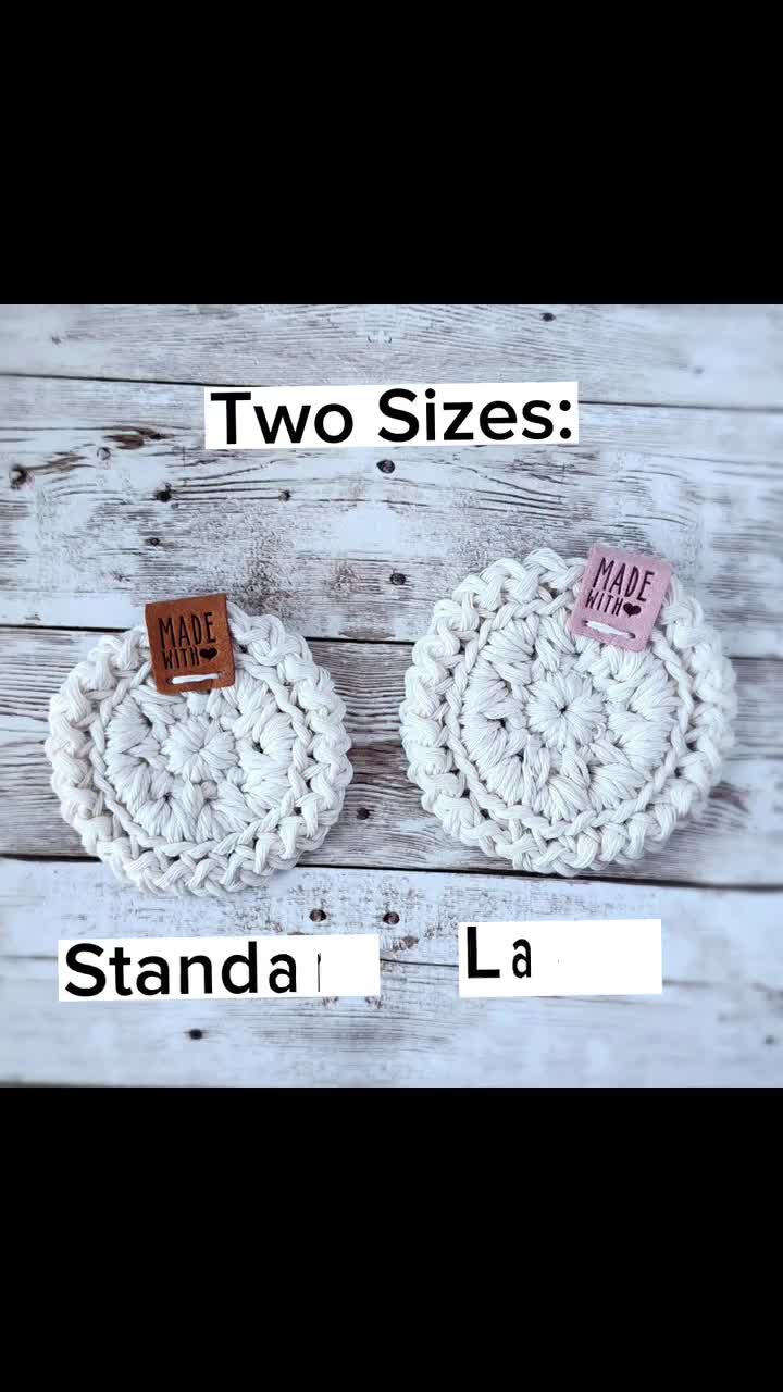 Crochet Car Coasters - Love to stay home
