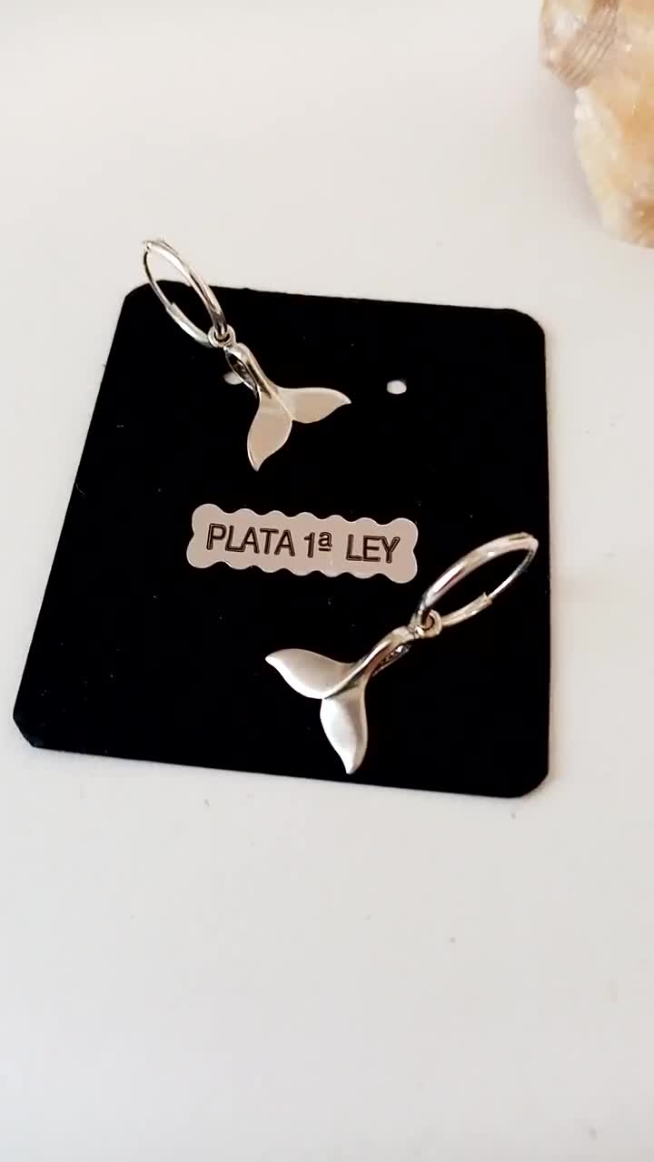 Orecchini Donna A Coda Di Sirena In Argento 925 E Turchese: Gioielli Artigianali In Pietra Naturale - Idea Regalo In Scatola Elegante