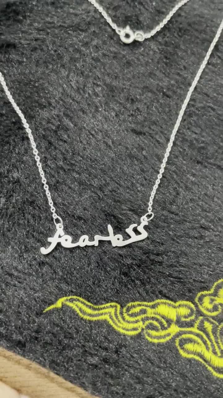 louis tomlinson signature necklace
