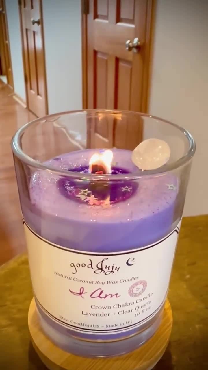 Crown Chakra Balancing Candle 22 newest oz.