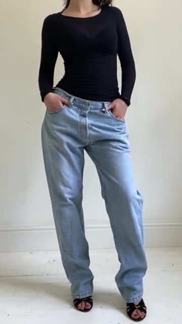 RARE 90s Vintage Levis 501 JEANS Oversized Relaxed Look W36 L32 Size M / L  / XL Levis Jeans Rare Oversized Levis 90s Levis Vintage