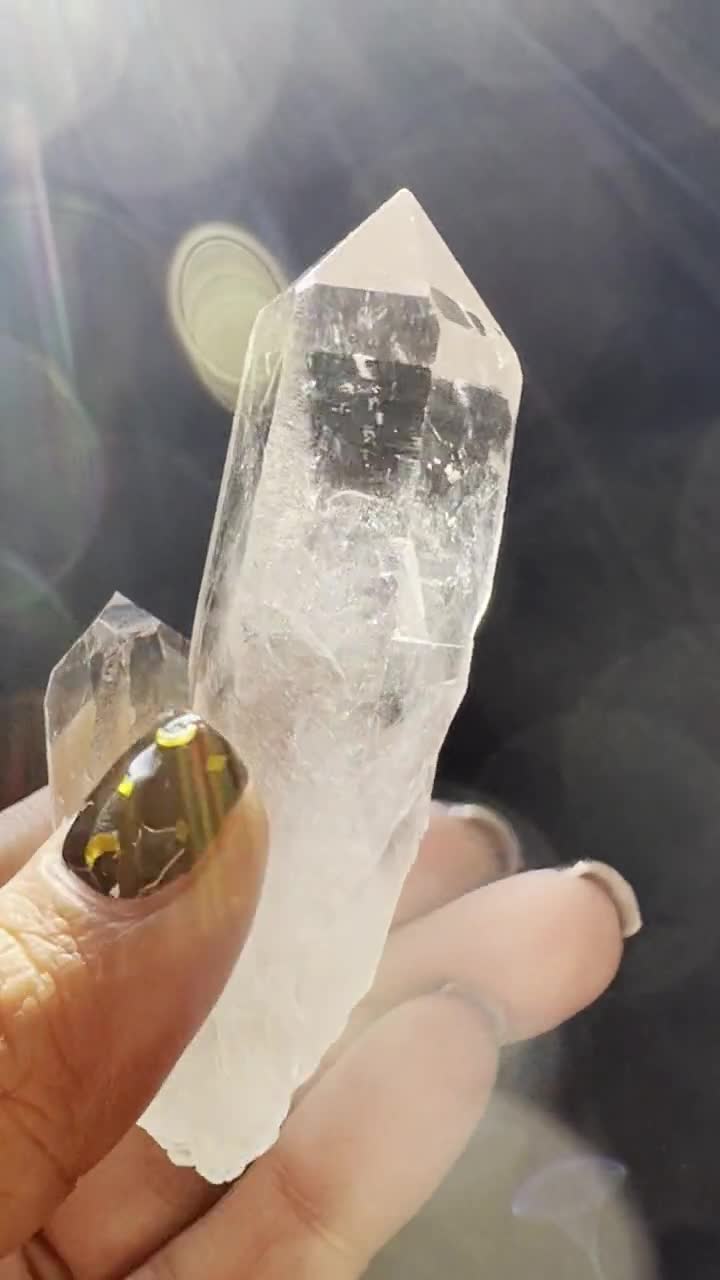 タントリックツインヒマラヤ水晶：レイキを注入したライトワーカー