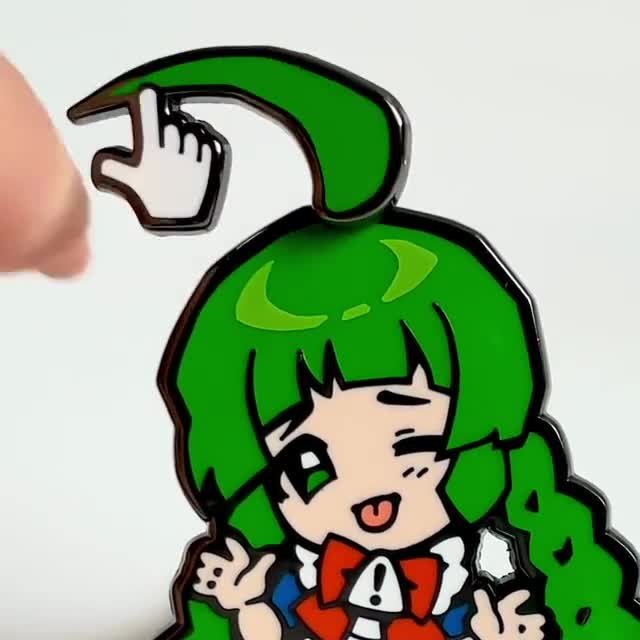 ME-tan OS スプリングフィジェットエナメルピン - Etsy 日本