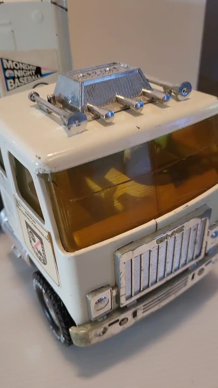 ABC 1970's RARE NYLINT Monday Night Baseball Toy Truck - Etsy