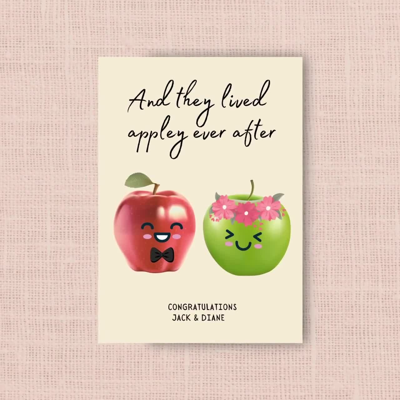 They Lived Happily Ever After, Funny Love Greeting Card They Lived Happily Ever After, Funny Love Greeting Card