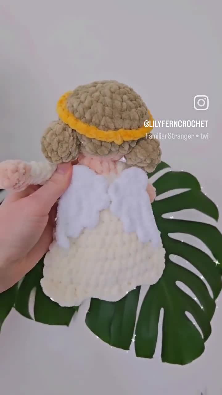 Ella Angel & Luna Fairy Lovey Bundle - PDF Crochet Pattern - Snuggler, Baby Soft Toy, Comforter video poster