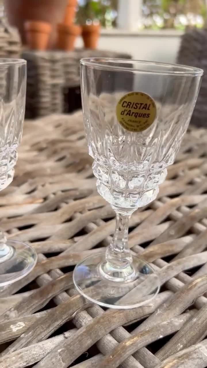 クリスタル・ダルク | ワイングラス | 本物の鉛クリスタル、フレンチ