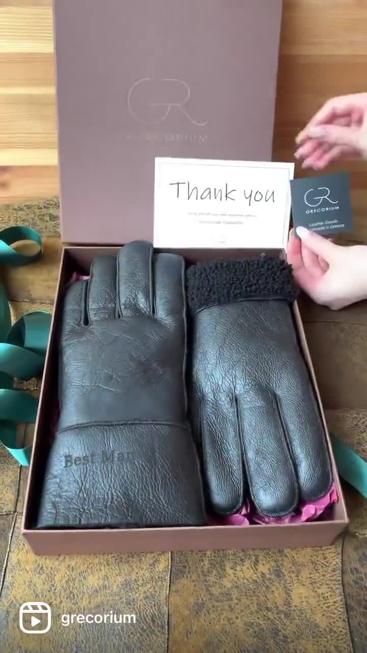 Sheepskin Fur Gloves in Many Colors for Men/women 