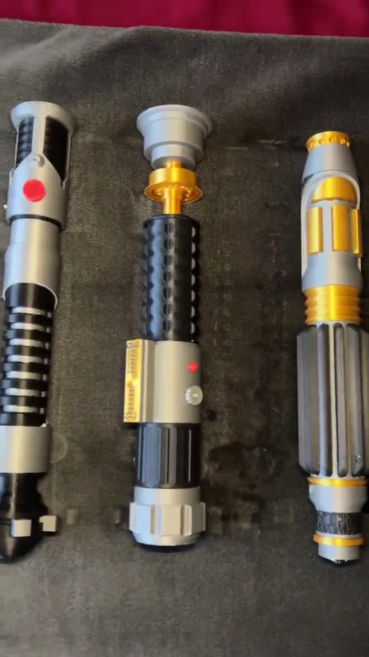 Starwars - Lightsaber Hilt - 3D Printed video poster