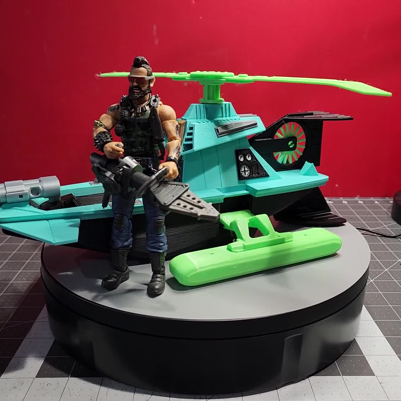 Classified Scale 1:12 GI Joe/cobra Dreadnok Swampy - 3d Printed - Etsy